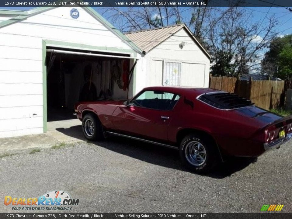 1973 Chevrolet Camaro Z28 Dark Red Metallic / Black Photo #1