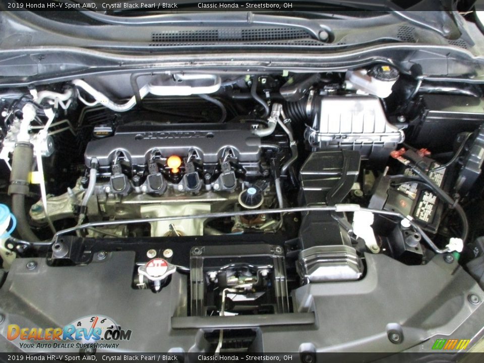 2019 Honda HR-V Sport AWD Crystal Black Pearl / Black Photo #15