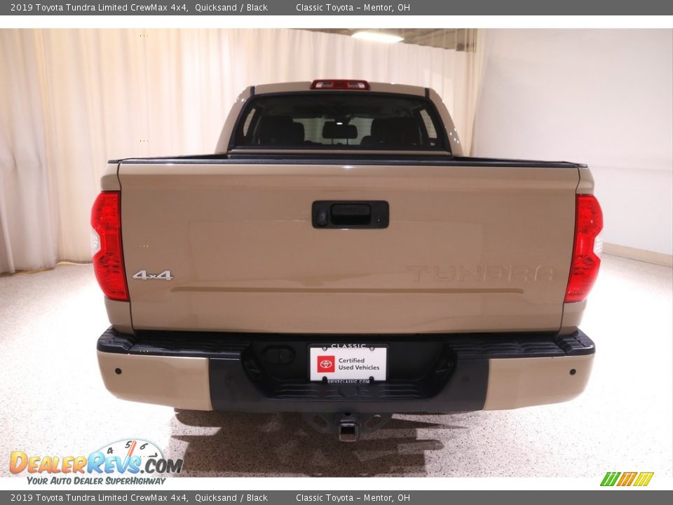 2019 Toyota Tundra Limited CrewMax 4x4 Quicksand / Black Photo #18