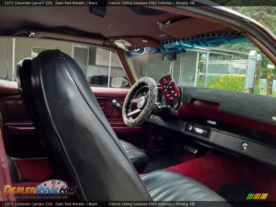 Black Interior - 1973 Chevrolet Camaro Z28 Photo #3