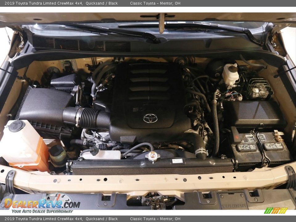 2019 Toyota Tundra Limited CrewMax 4x4 Quicksand / Black Photo #19