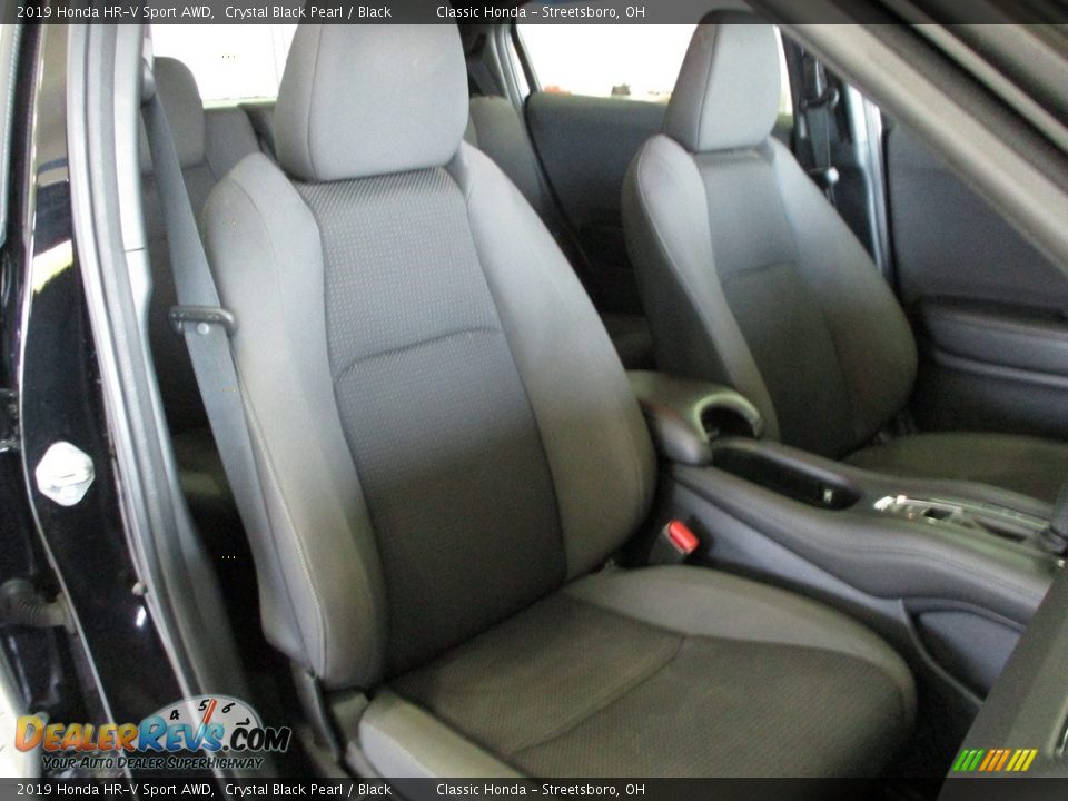 2019 Honda HR-V Sport AWD Crystal Black Pearl / Black Photo #18