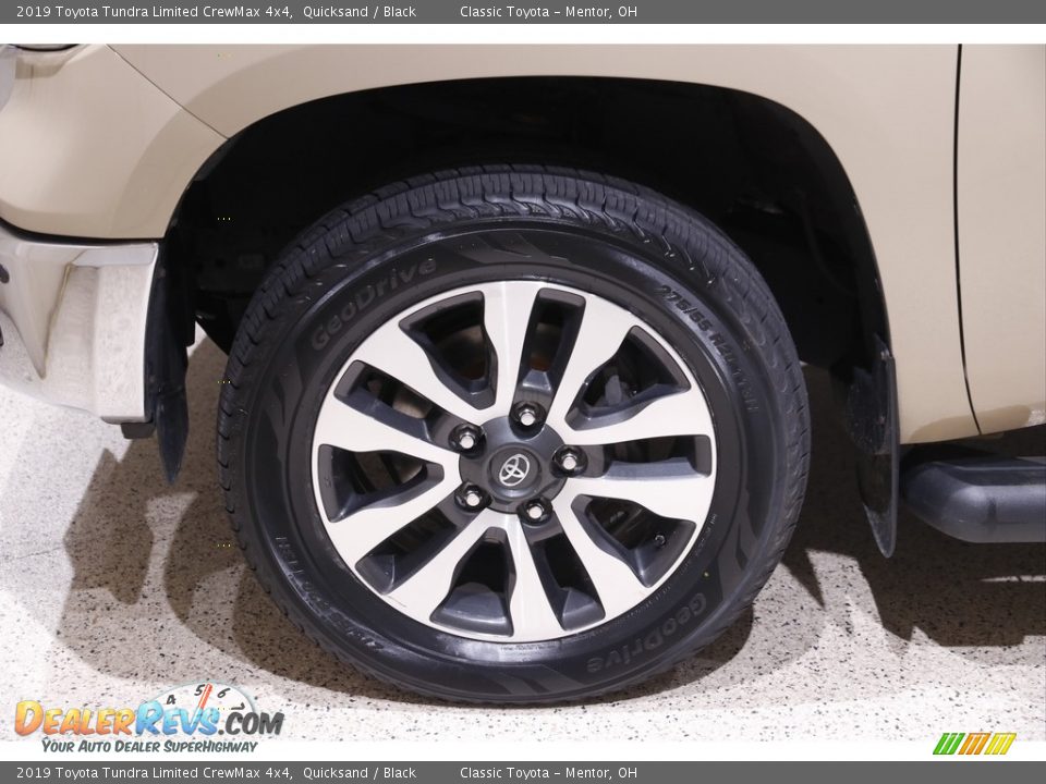 2019 Toyota Tundra Limited CrewMax 4x4 Quicksand / Black Photo #20