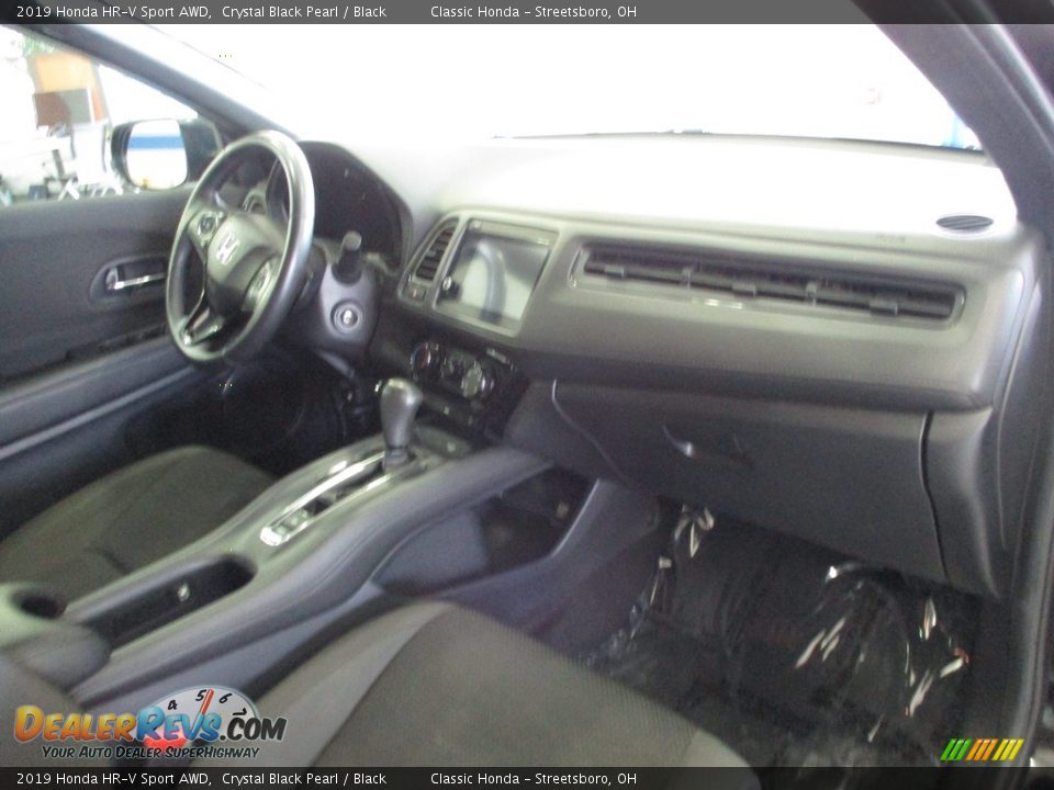 2019 Honda HR-V Sport AWD Crystal Black Pearl / Black Photo #19