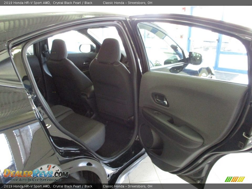 2019 Honda HR-V Sport AWD Crystal Black Pearl / Black Photo #20