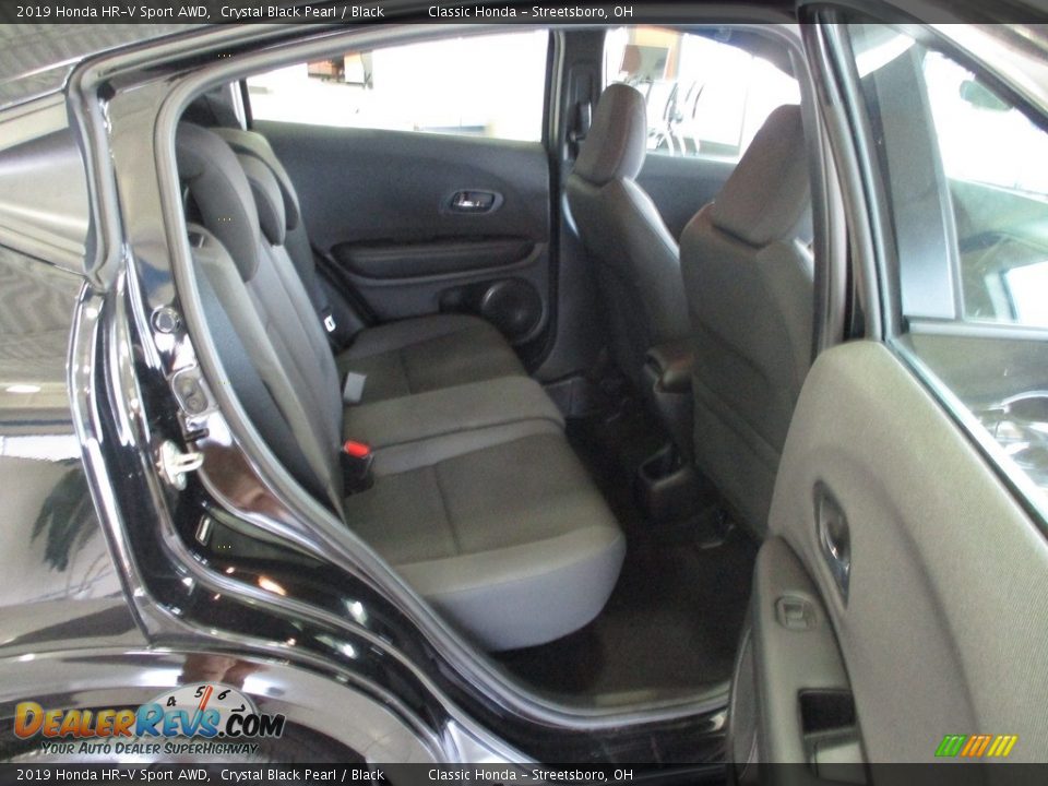 2019 Honda HR-V Sport AWD Crystal Black Pearl / Black Photo #21