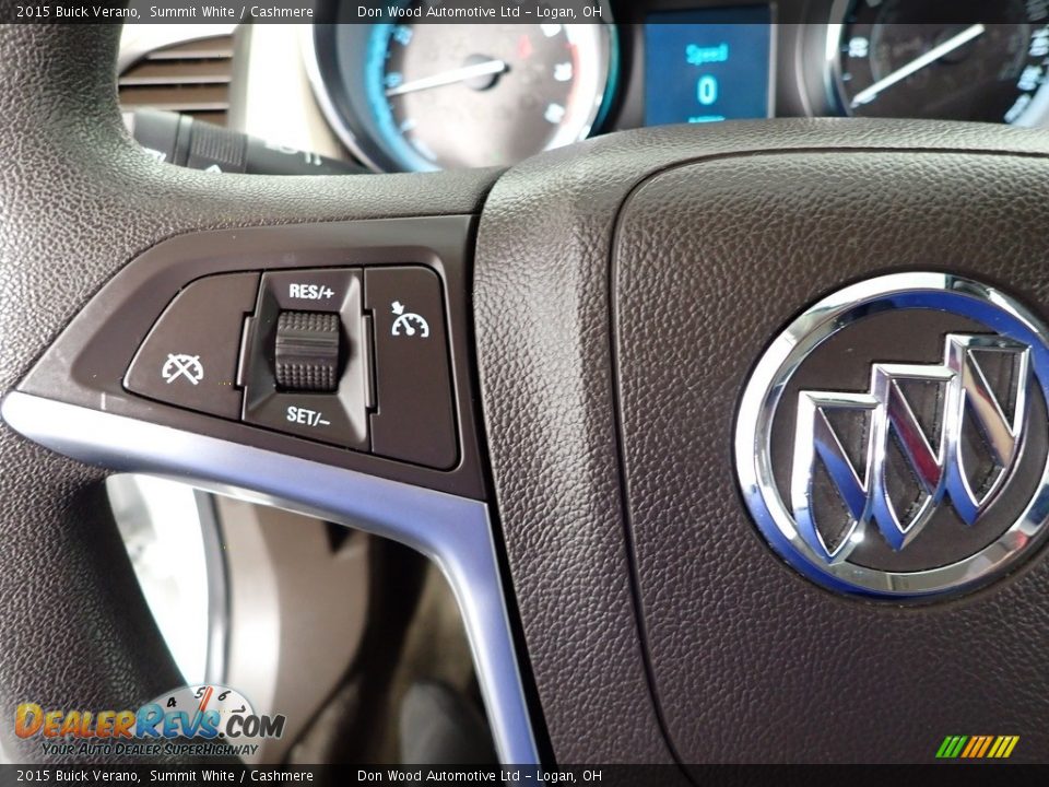 2015 Buick Verano Summit White / Cashmere Photo #17