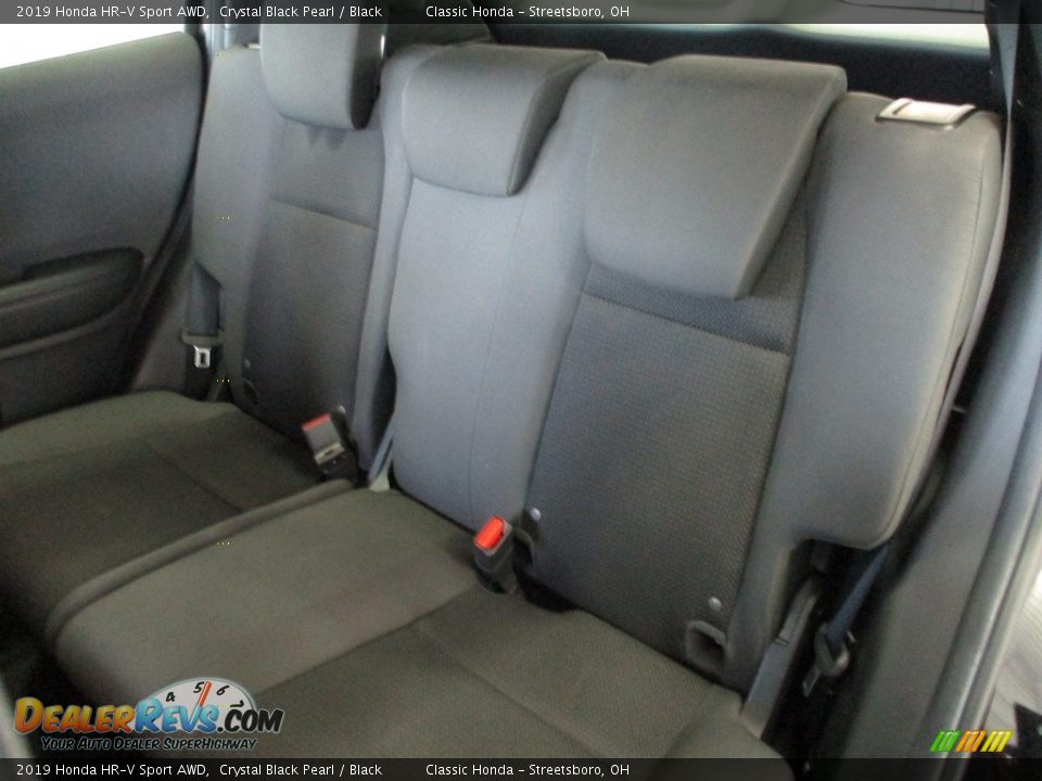2019 Honda HR-V Sport AWD Crystal Black Pearl / Black Photo #25