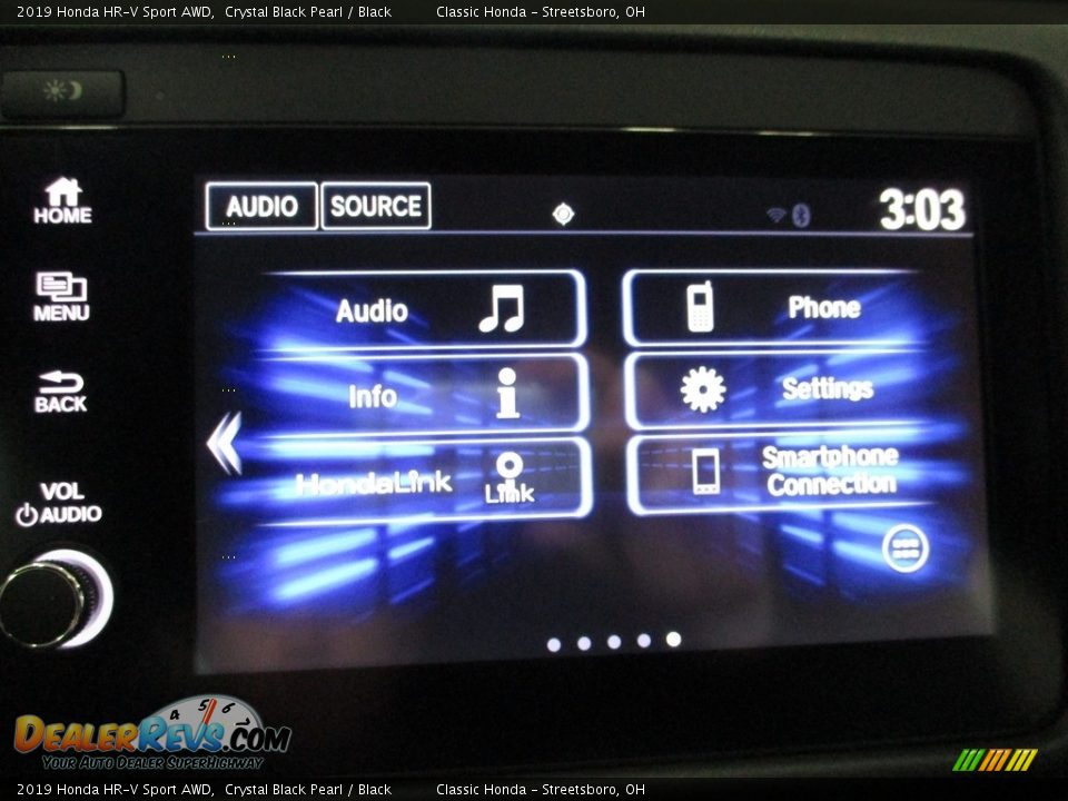 2019 Honda HR-V Sport AWD Crystal Black Pearl / Black Photo #35
