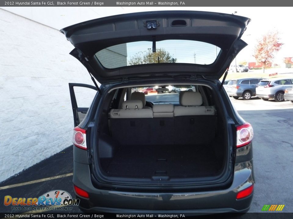 2012 Hyundai Santa Fe GLS Black Forest Green / Beige Photo #25