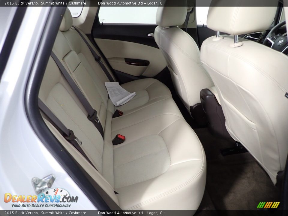 2015 Buick Verano Summit White / Cashmere Photo #33