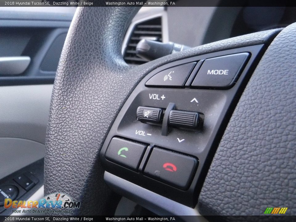 2018 Hyundai Tucson SE Steering Wheel Photo #20