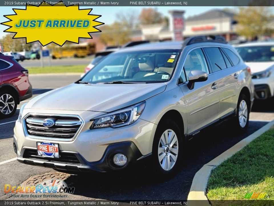 2019 Subaru Outback 2.5i Premium Tungsten Metallic / Warm Ivory Photo #1