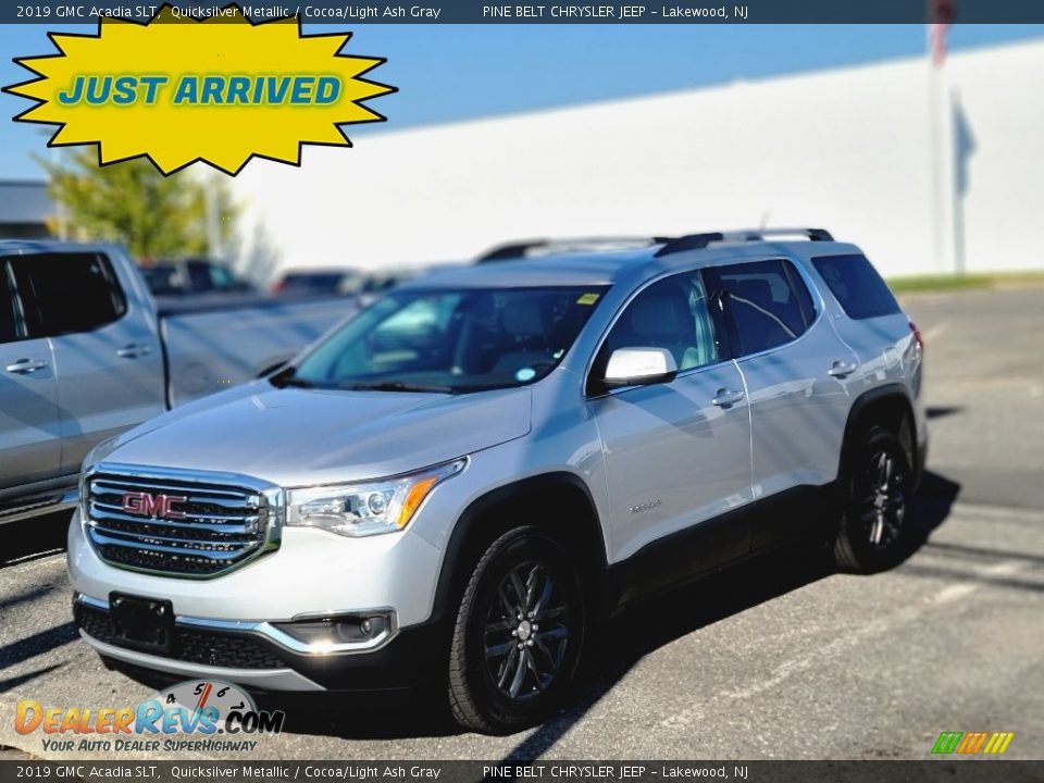 2019 GMC Acadia SLT Quicksilver Metallic / Cocoa/Light Ash Gray Photo #1