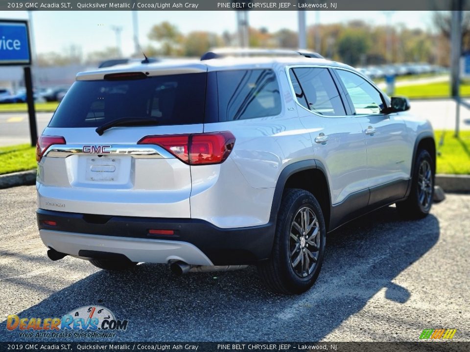 2019 GMC Acadia SLT Quicksilver Metallic / Cocoa/Light Ash Gray Photo #3