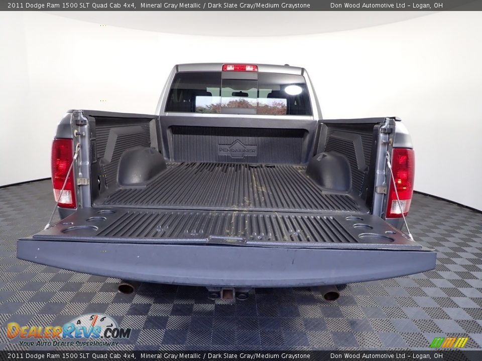 2011 Dodge Ram 1500 SLT Quad Cab 4x4 Mineral Gray Metallic / Dark Slate Gray/Medium Graystone Photo #10