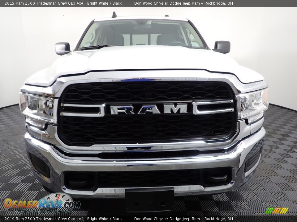 2019 Ram 2500 Tradesman Crew Cab 4x4 Bright White / Black Photo #6