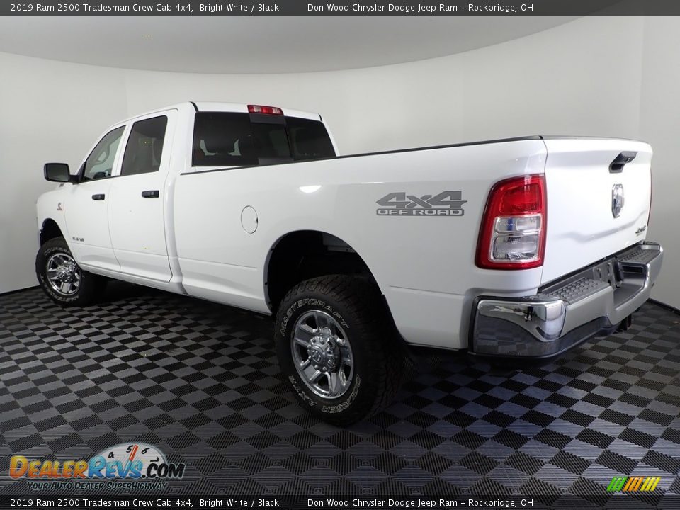 2019 Ram 2500 Tradesman Crew Cab 4x4 Bright White / Black Photo #11