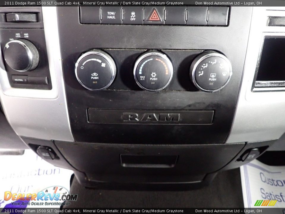 2011 Dodge Ram 1500 SLT Quad Cab 4x4 Mineral Gray Metallic / Dark Slate Gray/Medium Graystone Photo #20