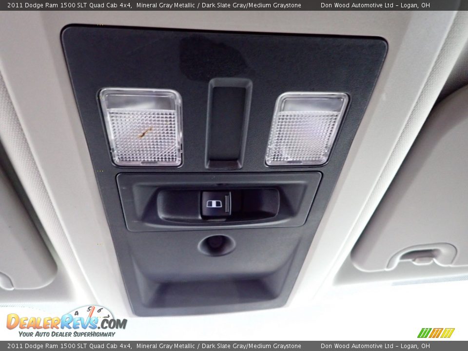 2011 Dodge Ram 1500 SLT Quad Cab 4x4 Mineral Gray Metallic / Dark Slate Gray/Medium Graystone Photo #22