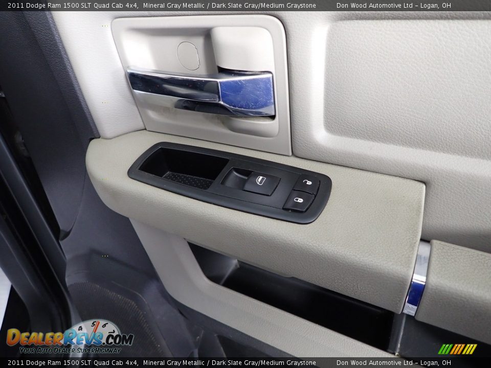2011 Dodge Ram 1500 SLT Quad Cab 4x4 Mineral Gray Metallic / Dark Slate Gray/Medium Graystone Photo #29