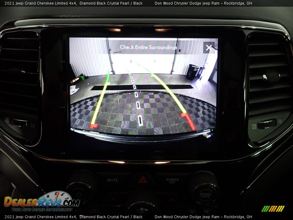 2021 Jeep Grand Cherokee Limited 4x4 Diamond Black Crystal Pearl / Black Photo #5