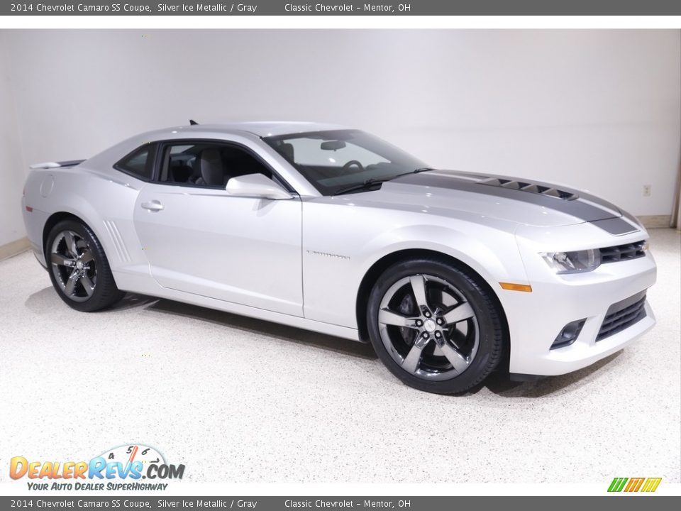 2014 Chevrolet Camaro SS Coupe Silver Ice Metallic / Gray Photo #1