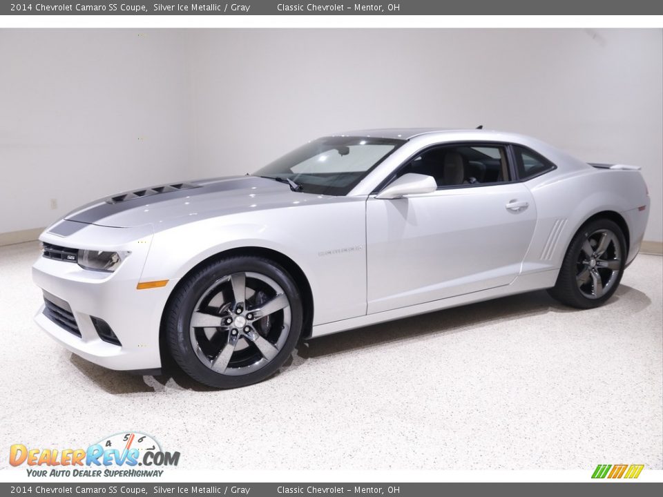 2014 Chevrolet Camaro SS Coupe Silver Ice Metallic / Gray Photo #3