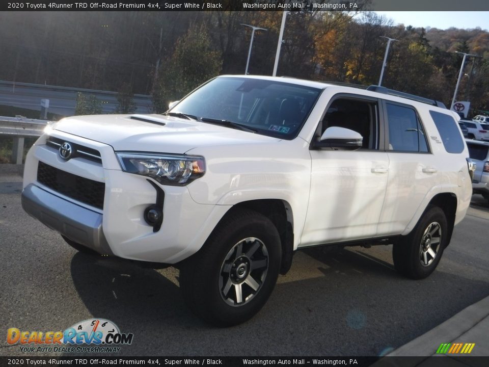 2020 Toyota 4Runner TRD Off-Road Premium 4x4 Super White / Black Photo #12