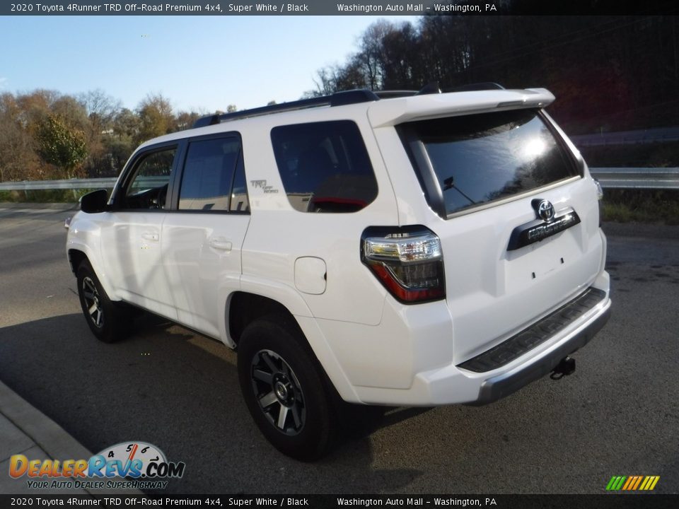 2020 Toyota 4Runner TRD Off-Road Premium 4x4 Super White / Black Photo #13