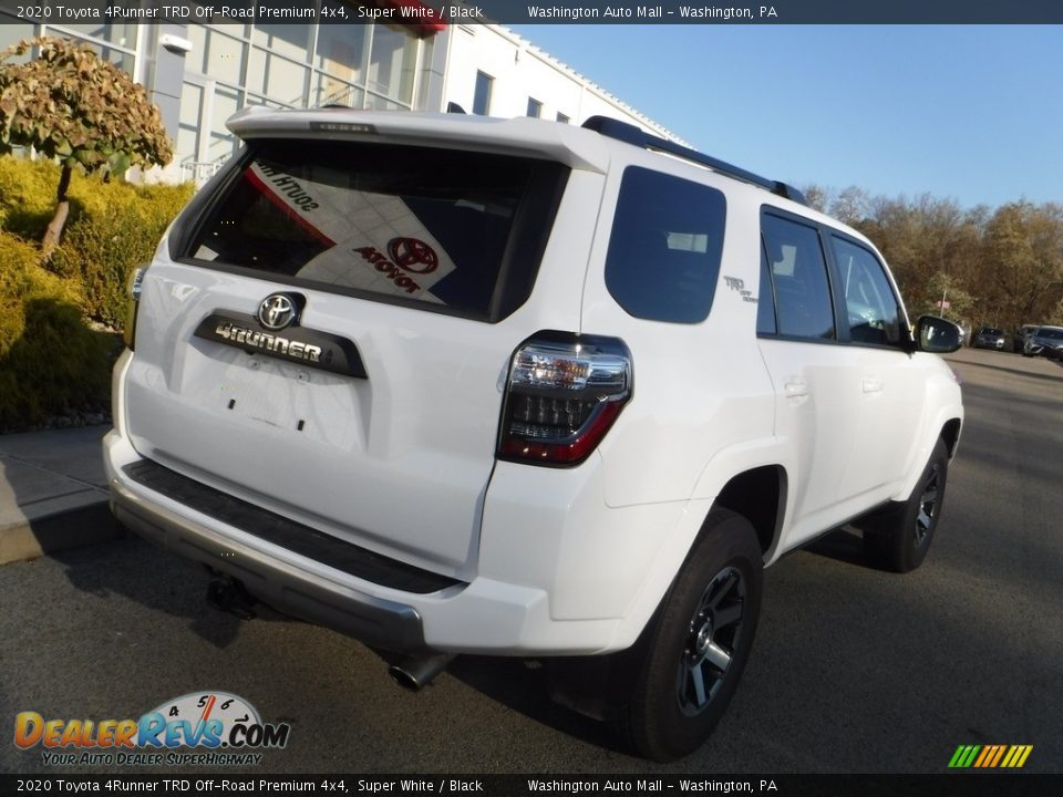 2020 Toyota 4Runner TRD Off-Road Premium 4x4 Super White / Black Photo #16