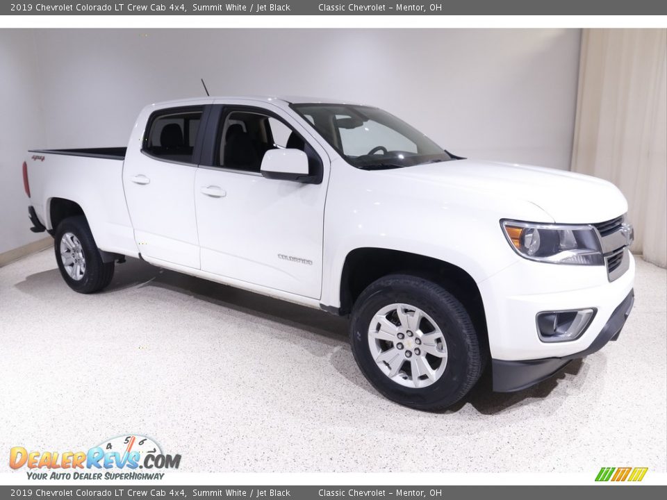 2019 Chevrolet Colorado LT Crew Cab 4x4 Summit White / Jet Black Photo #1