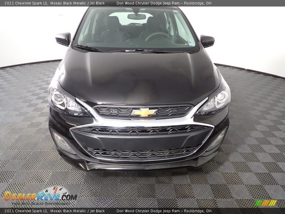 2021 Chevrolet Spark LS Mosaic Black Metallic / Jet Black Photo #4