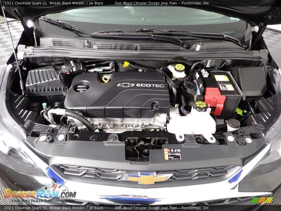 2021 Chevrolet Spark LS Mosaic Black Metallic / Jet Black Photo #5