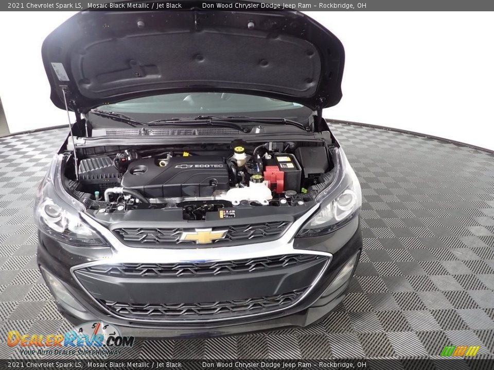 2021 Chevrolet Spark LS Mosaic Black Metallic / Jet Black Photo #6
