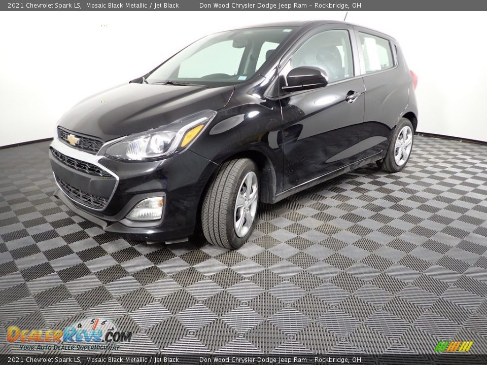 2021 Chevrolet Spark LS Mosaic Black Metallic / Jet Black Photo #7