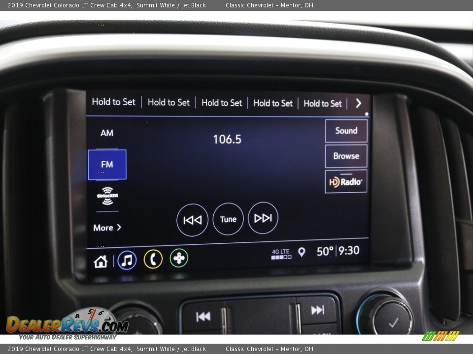 2019 Chevrolet Colorado LT Crew Cab 4x4 Summit White / Jet Black Photo #11