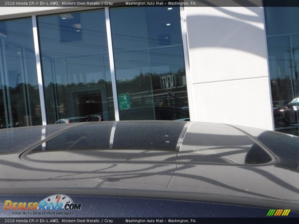 2019 Honda CR-V EX-L AWD Modern Steel Metallic / Gray Photo #3