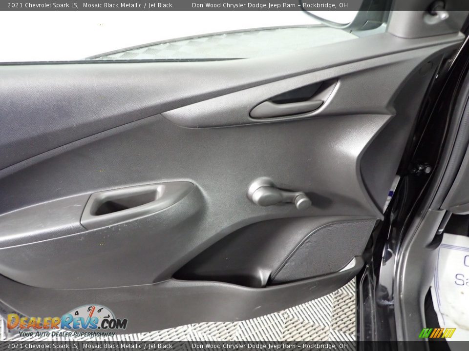 2021 Chevrolet Spark LS Mosaic Black Metallic / Jet Black Photo #16