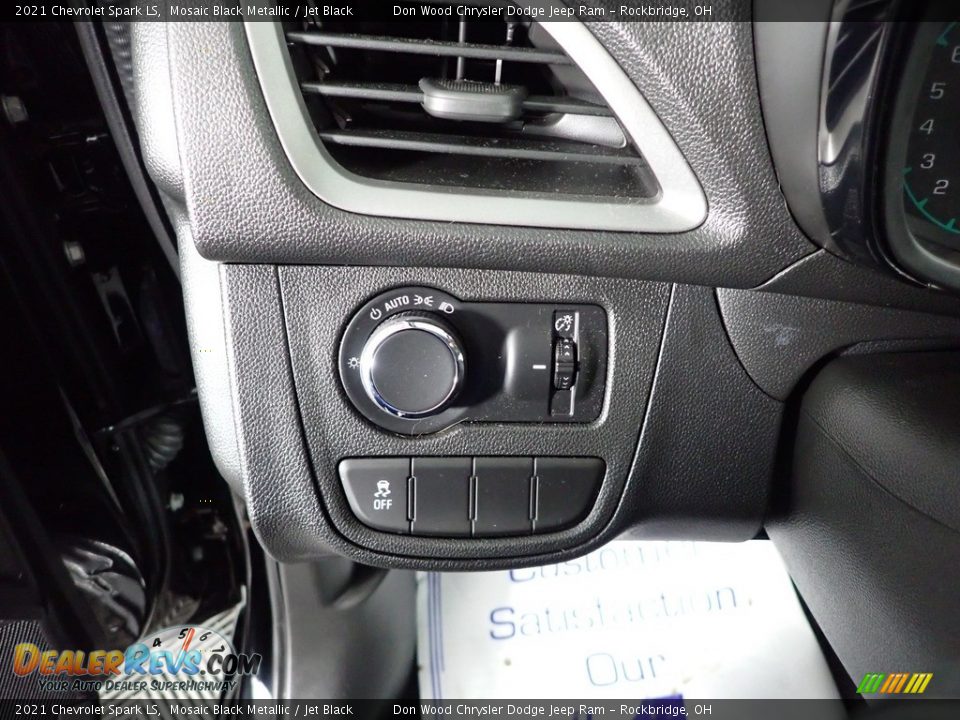 2021 Chevrolet Spark LS Mosaic Black Metallic / Jet Black Photo #18