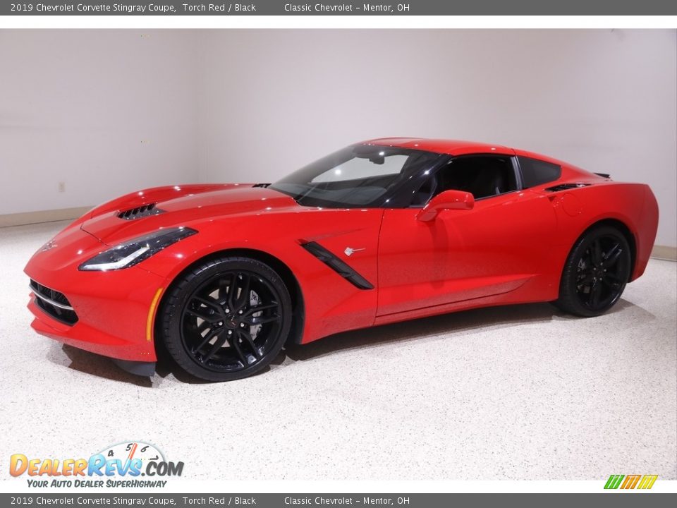 2019 Chevrolet Corvette Stingray Coupe Torch Red / Black Photo #3