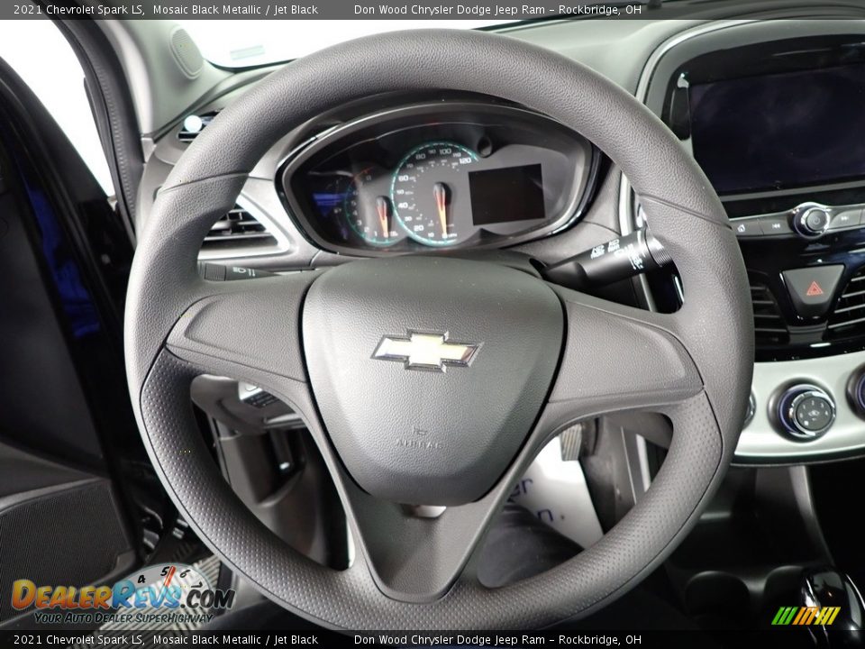 2021 Chevrolet Spark LS Mosaic Black Metallic / Jet Black Photo #19