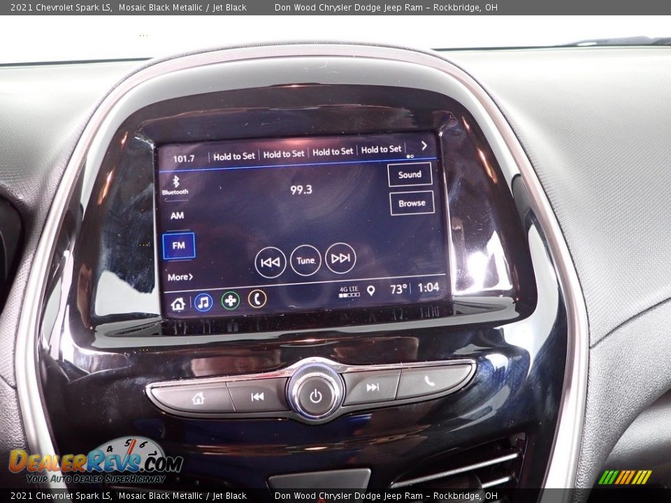 2021 Chevrolet Spark LS Mosaic Black Metallic / Jet Black Photo #21