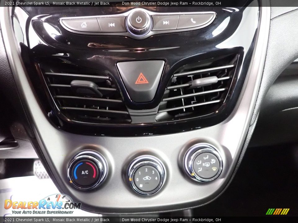 2021 Chevrolet Spark LS Mosaic Black Metallic / Jet Black Photo #22