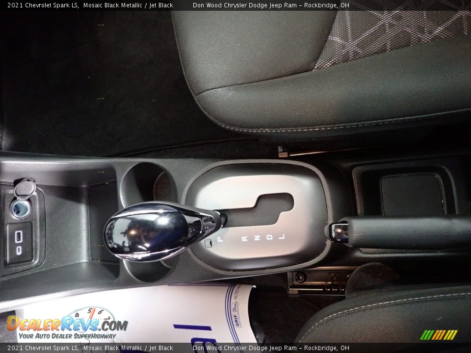 2021 Chevrolet Spark LS Mosaic Black Metallic / Jet Black Photo #24