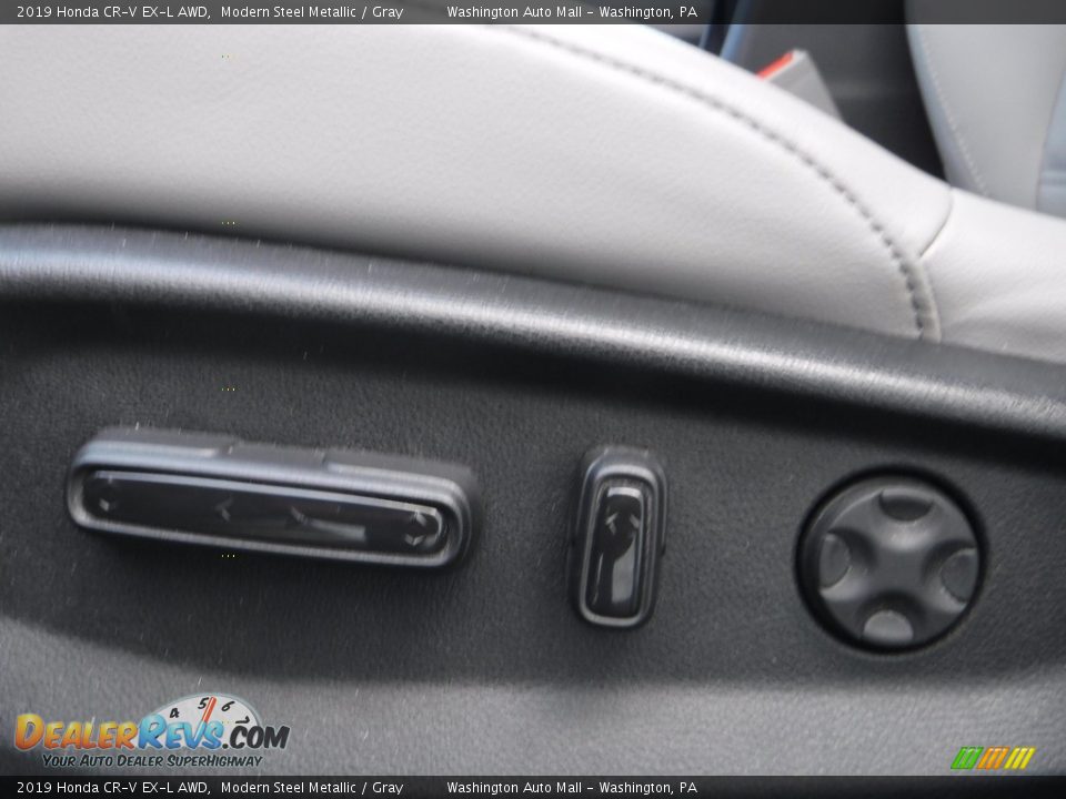 2019 Honda CR-V EX-L AWD Modern Steel Metallic / Gray Photo #18