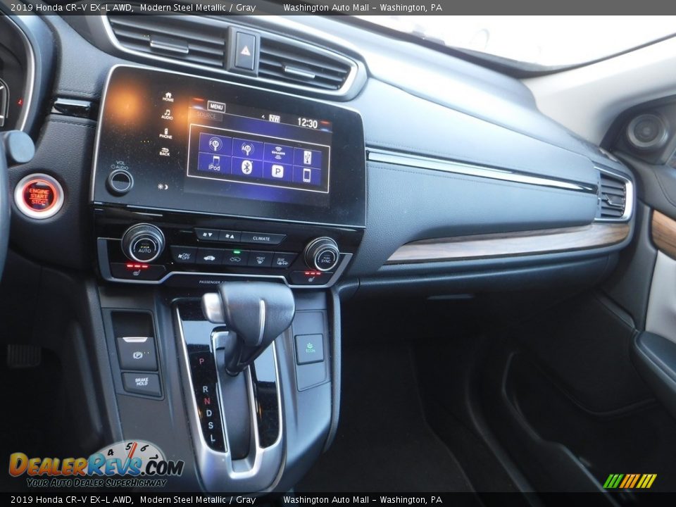 2019 Honda CR-V EX-L AWD Modern Steel Metallic / Gray Photo #19