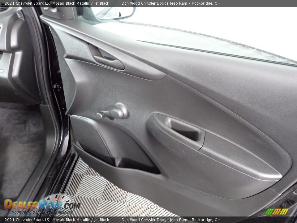 2021 Chevrolet Spark LS Mosaic Black Metallic / Jet Black Photo #29