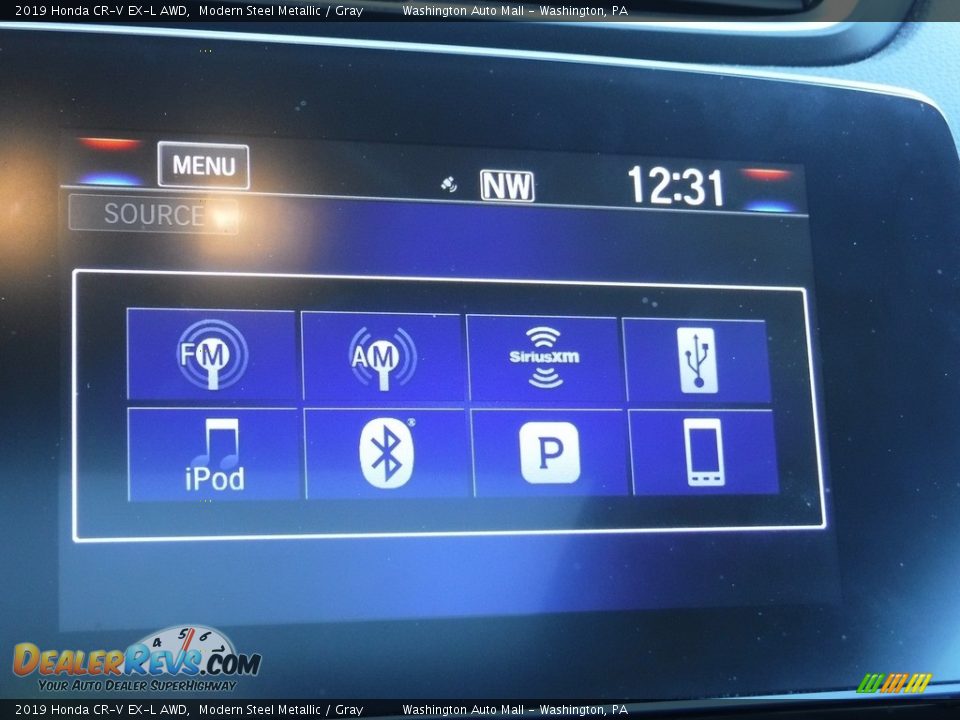 2019 Honda CR-V EX-L AWD Modern Steel Metallic / Gray Photo #21