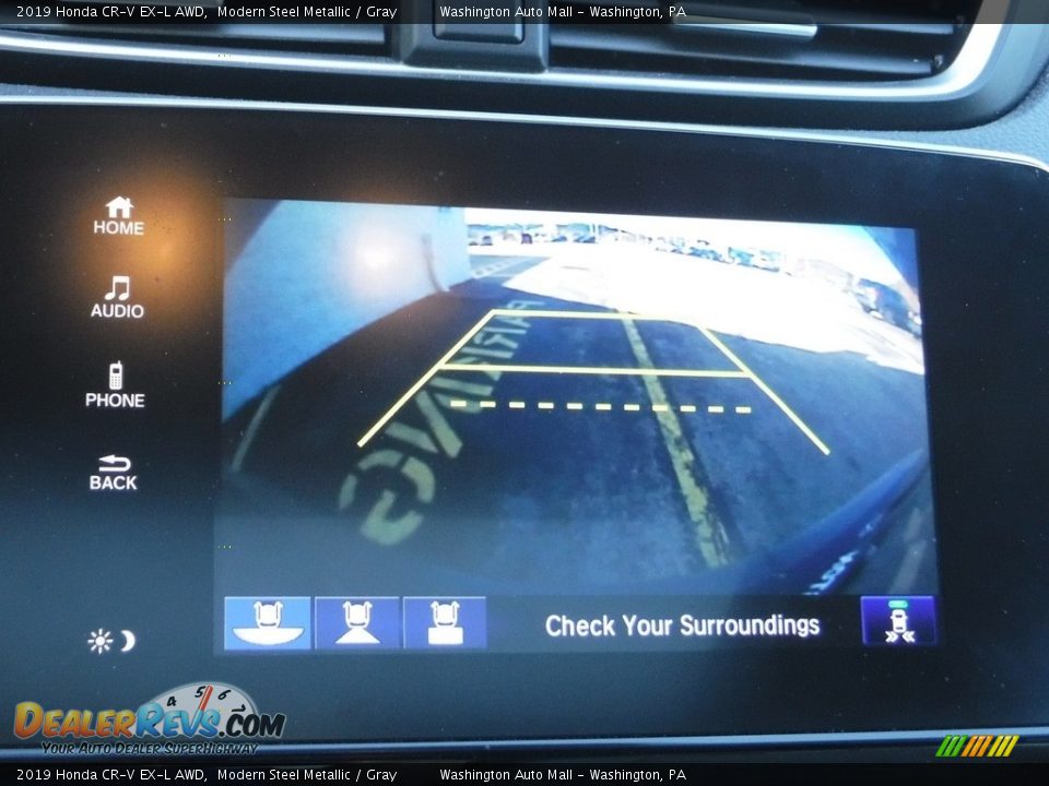2019 Honda CR-V EX-L AWD Modern Steel Metallic / Gray Photo #22